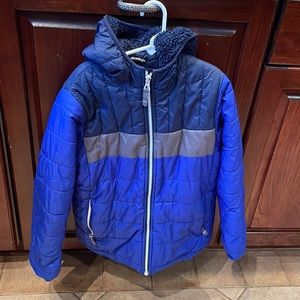 Lands End fleece lined winter coat.